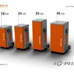 PellasX - EKO GREŃ Pellet Mini с мощност от 16 до 44 kW