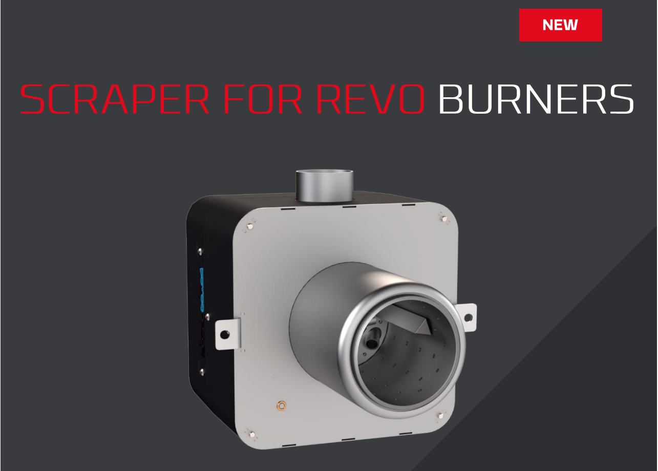 Scraper for the Revo burner