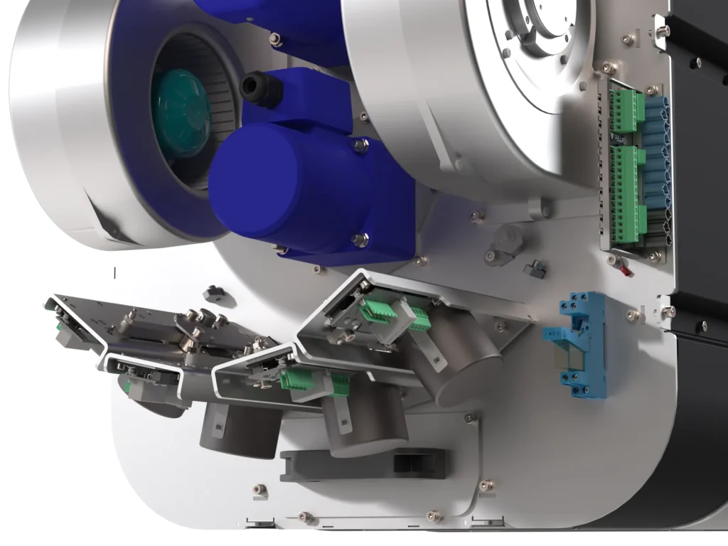 PellasX ECOS Industrial 500 - Walking Grate System, segmented trough grate
